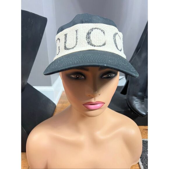 Gucci Unisex Black Canvas White Headband
Cabardine Baseball Hat L/59 - Picture 2 of 14